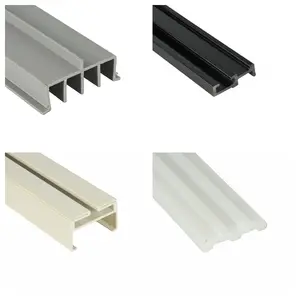 OEM Plastic Extrusion Manufacturer New Building Material Customized Industrial Plastic Channel Extrusion Profiles