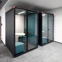 Cabine de bureau insonorisée mobile à assembler facilement, avec excellente isolation acoustique – Offre spéciale
