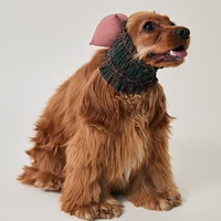 Couvre-tête long pour animaux de compagnie, anti-salissures et anti-poussière, pour chiens (Dachshund, Cocker Spaniel) lors de repas et promenades en extérieur