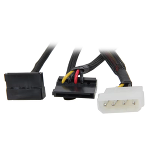Molex ปลอกแยกสายไฟ2/3/4 SATA 4PIN ช่องเสียบอะแดปเตอร์90องศาสำหรับฮาร์ดดิสก์4 HDD - Product Image 4