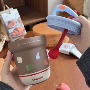 Vaso Térmico Hong Ling de 480 ml, Nuevos Colores, Taza de Café de Doble Pared de 360 ml, Libre de BPA, para Bebidas Frías y Calientes, con Pajita y Correa - Product Image 4