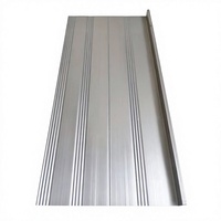 Profilé d'escalier antidérapant en aluminium, fabrication directe usine, pour marches modernes, intérieur et extérieur, usage commercial