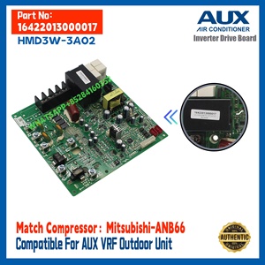 แผงวงจรอินเวอร์เตอร์16422013000017 HMD3W-3A02สำหรับอุปกรณ์ภายนอก AUX VRF อะไหล่ AUX ของแท้มีในสต็อกและจัดส่งรวดเร็ว - Product Image 4