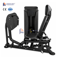 Presse à jambes à charge par broche de haute qualité, presse à jambes assise, machine à charge par broche pour zone de fitness de bureau