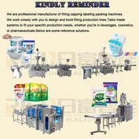 Ligne de production de machines de remplissage, de bouchage et d'étiquetage automatiques pour détergent à lessive, équipement d'emballage de savon liquide, personnalisable