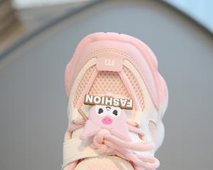 Спортивная обувь из дышащей сетки для девочек на весну и осень-зиму - Product Image 5