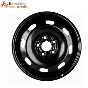 Cerchi in Acciaio Wheelsky Good Run-out 445201 da <span class=keywords><strong>14</strong></span> <span class=keywords><strong>Pollici</strong></span> 14x5.0 PCD 5x100 in Vendita - Product Image 2