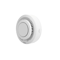 Nouvelle Arrivée 2025 – Détecteur de Fumée et Capteur de Mouvement Wi-Fi Portable Sans Fil en Plastique Compatible avec l'Application Tuya Smart Life (Modèle GIS SM-02)