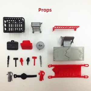 Ensemble de figurines de lutteur en plastique transfrontalier avec ring hexagonal, modèle de scène, gladiateur, poupée de lutte, ornements, jouet pour bébé - Product Image 4