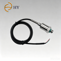 Transducteur de pression sous vide en silicium diffusé HY avec affichage numérique LED/LCD, montage à bride KF en acier inoxydable 316L -100KPa~0.4MPa