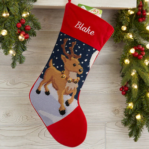 Chaussettes rouges tricotées à l'aiguille personnalisées <span class=keywords><strong>Casse</strong></span>-<span class=keywords><strong>Noisette</strong></span> <span class=keywords><strong>grande</strong></span> <span class=keywords><strong>taille</strong></span> Bas de Noël tricotés pour bébés et enfants - Product Image 5