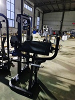 Équipement de fitness commercial bras d'entraînement de puissance Muscle Blaster Pin chargé biceps assis curl machine