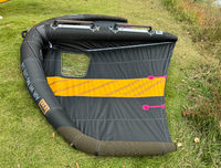 Planche de Wing Foil Gonflable Professionnelle pour Eaux Océaniques, Ensemble Complet en Dacron Ripstop pour Débutants/Avancés/Professionnels, Idéal pour le Kitesurf et le Windsurf