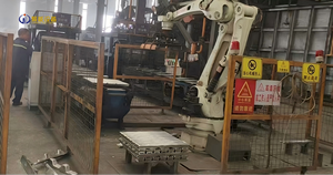 Système mécanique entièrement automatique, bras robotique d'empilage de lingots ultra-précis, robot de manutention de lingots d'aluminium - Product Image 4