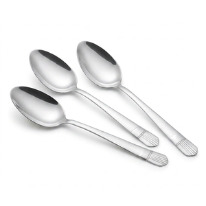 Juego de cubiertos y cucharas decorativas de diseñador de lujo, vajilla elegante para una cena elegante y una decoración moderna de la cocina del hogar - Product Image 1