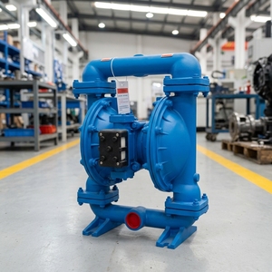 Pompe à diaphragme pneumatique/pompe AODD OEM S15B1A1AABS000 de 1-1/2 pouce pour transfert de boues, eaux usées et huiles, avec 125 PSI - Product Image 6