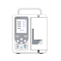 Pompe à perfusion vétérinaire, pompe à seringue de précision pour animaux, dispositif d'administration de fluides IV et d'alimentation entérale pour usage clinique
