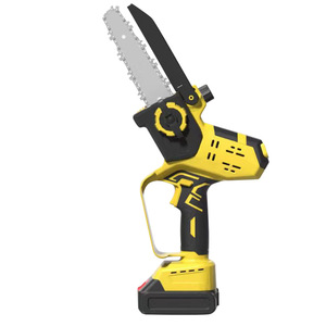 Motosierra Eléctrica a Batería de 1000W con Barra Guía de 6/8 Pulgadas, Motosierra de Poste para Bricolaje con Corte de Alta Velocidad, Sierra Manual para Madera - Product Image 6