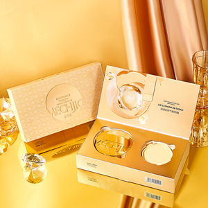 Crème BB coussin d'air double couche anti-brillance et poudre compacte haute couvrance lissante avec houppette - Product Image 3