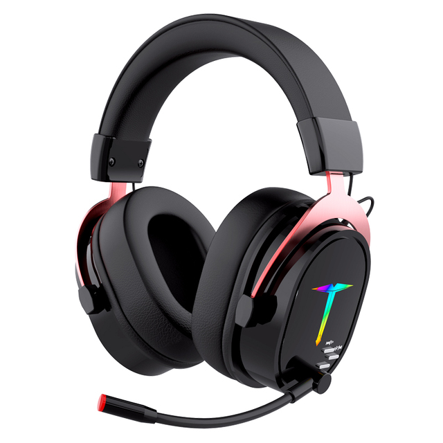 G1000 Factory OEM Dual Mode Wireless Gaming Headphone Long Battery Life 7.1 Surround Sound Detachable Microphone Esports Headset
