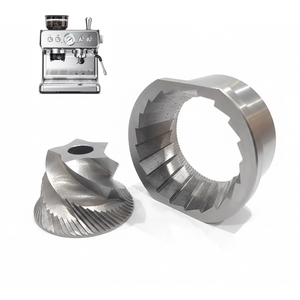 Kit de rechange de meules coniques en acier inoxydable <span class=keywords><strong>à</strong></span> 5 points pour Breville <span class=keywords><strong>Sage</strong></span> <span class=keywords><strong>Barista</strong></span> <span class=keywords><strong>Express</strong></span> BES870 - Product Image 1