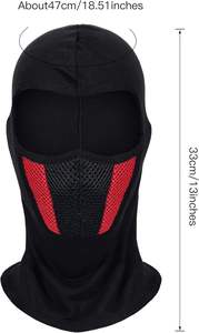 Tendance vendeur chaud Sports de plein air cagoule Spandex/Polyester cyclisme moto équitation tête couverture respirant maille bouche pour - Product Image 3