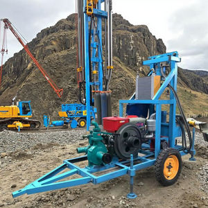 Machine de forage de puits d'eau hydraulique de 100 m 150 m, conception mini <span class=keywords><strong>portable</strong></span>, facile à utiliser - Product Image 4
