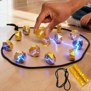 Jeu de stratégie avec pierres magnétiques, jeu de société interactif avec aimants pour les soirées en famille, enfants, adultes, pièces de haute qualité (3,4 cm de long) - Product Image 2