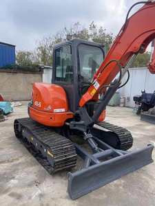 รถขุด Kubota U55-5 มือสองจากญี่ปุ่น พร้อมหัวหนีบไฮดรอลิก ประสิทธิภาพสูง ประหยัดน้ำมัน เหมาะสำหรับงานก่อสร้าง - Product Image 5