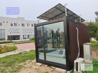 Maison préfabriquée portable de haute qualité, en kit, mobile et démontable, utilisable comme chambre, appartement ou salon