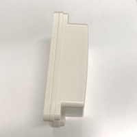 Caja de distribución de red de energía eléctrica ABS de 125*100*52mm carcasa de PCB montada en la pared impermeable para exteriores inyección electrónica