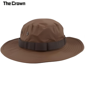 Custom Logo Ladies Wide Brim Boonie <b>Hat</b> Wholesale Bulk Outdoor Bucket <b>Hat</b> With Adjustable Chin Strap Manufacturer - Product Image 3