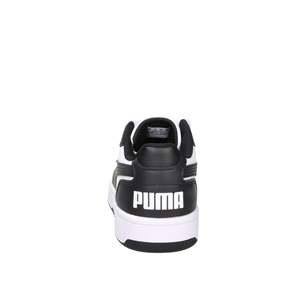 Sneakers Puma per Bambini e Ragazzi, Bianche e Nere, Stile Basket - Product Image 4