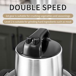 Máquina Procesadora Automática de Alimentos Fufu de 1500w, Capacidad de Mezcla de 6l, Procesador Grande para Carne - Product Image 4