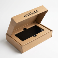 Vente flash - Boîte d'expédition en carton ondulé personnalisée, emballage écologique, boîte cadeau pour le commerce électronique