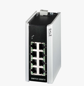 SALZ Automation GmbH 8-Port Unmanaged Industrial <b>Ethernet</b> <b>Switch</b> DIN-Rail-SA-2008-TX-01-00 - Product Image 3