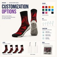Chaussettes de football en jacquard pour la vente au détail, avec emballage personnalisé, pour la fourniture aux détaillants sportifs.