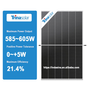 โมดูลแสงอาทิตย์แบบสองด้านของ Trina TSM-DEG20C.20 585-605W 585W 590W 595W 600W Vertex 605W Vertex dual biefacial PERC ในเซี่ยงไฮ้ - Product Image 3