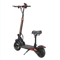 Nouvelle trottinette électrique 800W pour adultes, batterie 48V 18Ah, roues tout-terrain de 10 pouces, pliable, capacité de 150 kg, autonomie de 60 km