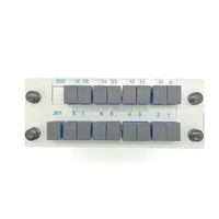 Splitter PLC Serat Optik SC UPC 1x2 1x4 1x8 1x16 1x32 Tipe Kaset PLC Optical Fiber Splitter
