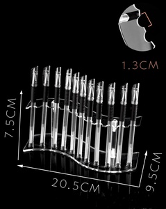 Acryl Stift halter Bleistift Brauens tiftst änder Lippenstift Make-up Stift Proben halter Muster halter Aufbewahrung ständer - Product Image 4