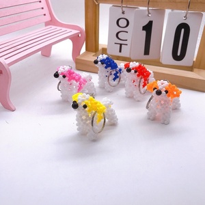 Wholesale Birthday Souvenir Shoulder Bag Charm Promotion Gifts Cute Animal <b>Keyrings</b> Plastic Acrylic Cartoon Dog Keychains - Product Image 1
