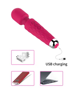 Mini jouets personnels pour adultes Amazon OEM/ODM Baguette électrique de poche AV Masseur Gode Vibrateur Sex Toys pour femmes