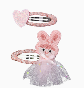 Pinces à cheveux pour enfants avec paillettes, filet, pinces à cheveux mignonnes en forme de bec de canard pour franges, accessoires antidérapants pour cheveux - Product Image 4