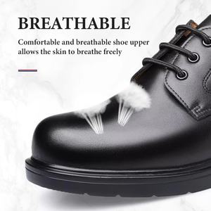 Mocasines de Cuero de Microfibra Cómodos para Hombre, Zapatos de Vestir Ligeros y Transpirables con Suela Suave para Otoño, con Cordones y Diseño Sólido - Product Image 6