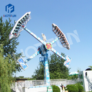 Fabricants chinois d'attractions de parcs d'attractions : Manège Kamikaze 24 places, Manège Météore Rotatif avec certificat CE - Product Image 4