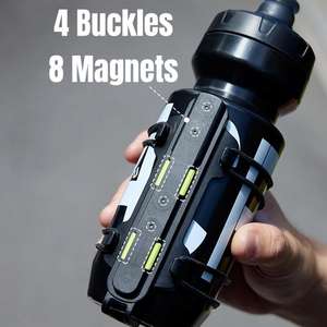 Portabidones BRIVIGA Elegante para Bicicleta de Carretera, Gravel y <span class=keywords><strong>MTB</strong></span>, Magnético, de Liberación Rápida, Fácil de Instalar - Product Image 4