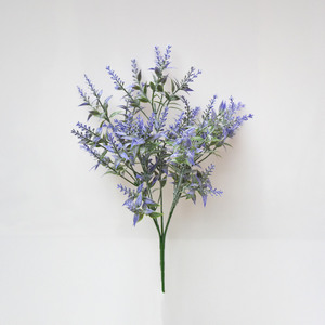 <strong>Cheap</strong> 5 Forks Artificial Lavender bunch <strong>Flowers</strong> <strong>Purple</strong> <strong>Flower</strong> Lavender for DIY Wedding Bouquet Table Centerpieces Garden - Product Image 5