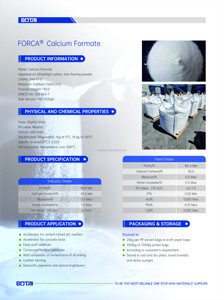 Polvo de formiato de calcio para construcción BOTAI FORCA, formiato de calcio 98, fórmula química Ca(hcoo)2 - Product Image 3