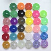 74 couleurs, entrepôt USA, 17oz, couvercles brillants en acrylique avec strass personnalisés arc-en-ciel, résistants à l'humidité, 16oz, 20oz, gobelet en verre Romance